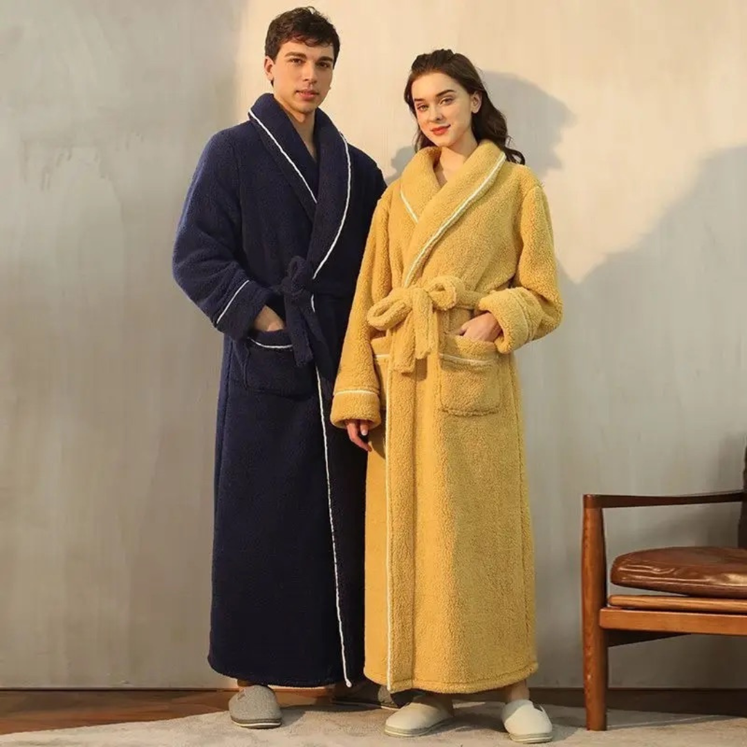 Teddy Fleece Bathrobe