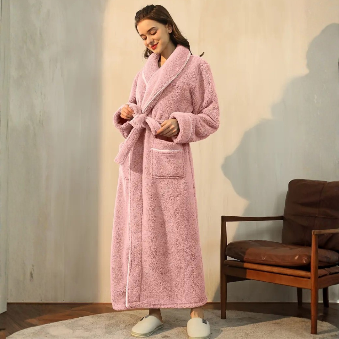 Teddy Fleece Bathrobe