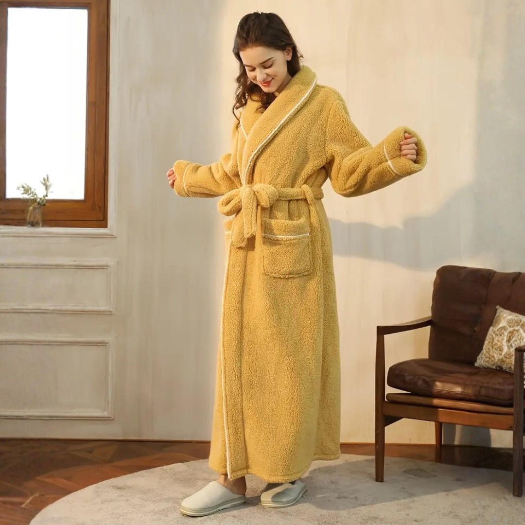Teddy Fleece Bathrobe