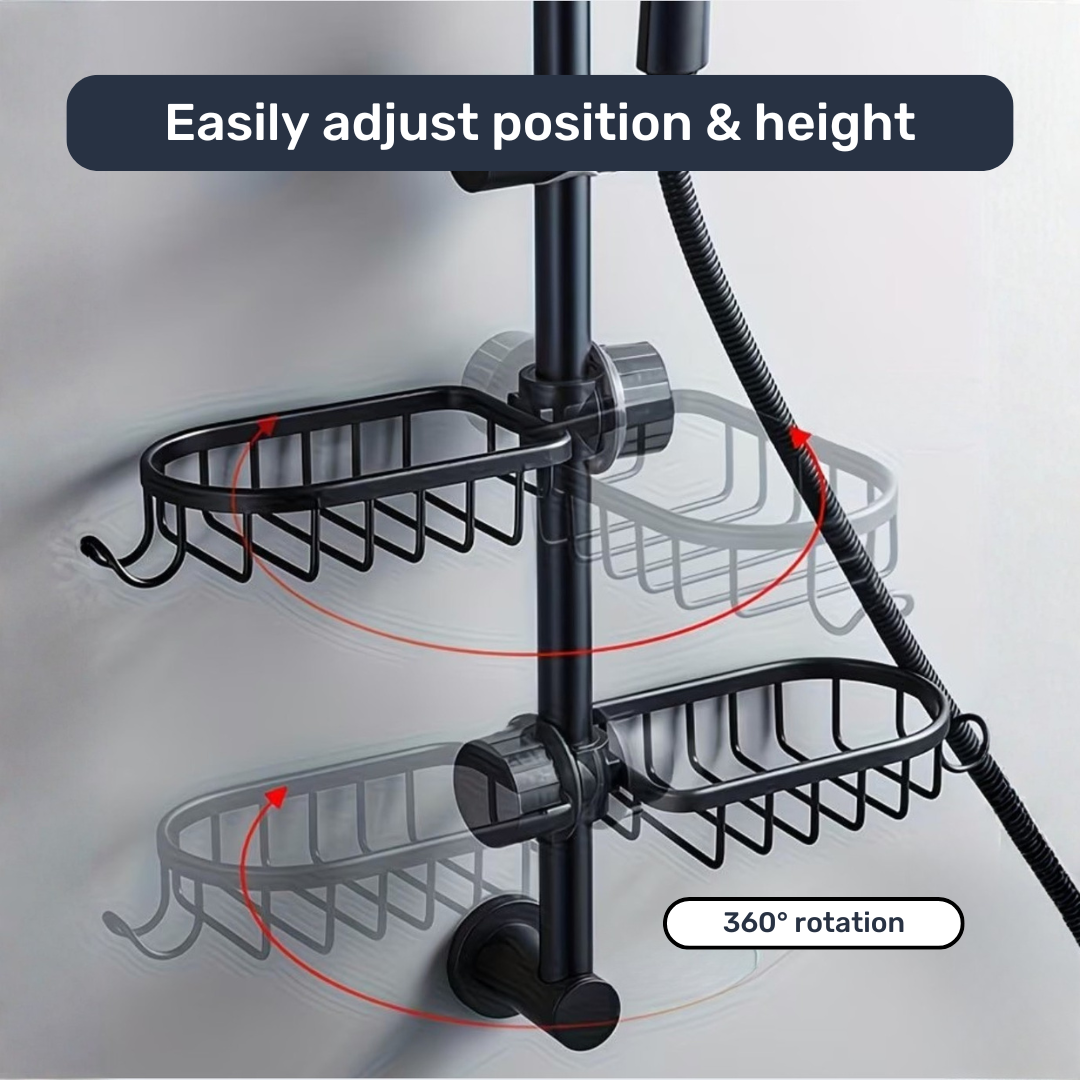 Shower Rail Caddy