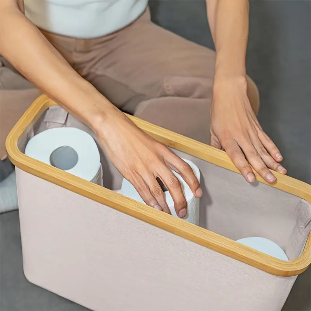 Bamboo Roll Holder