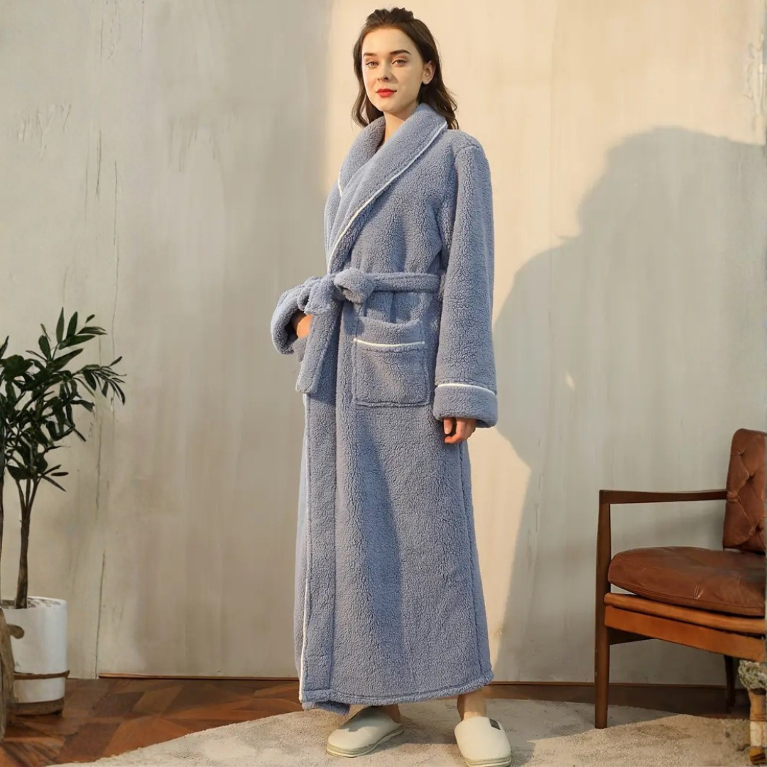 Teddy Fleece Bathrobe