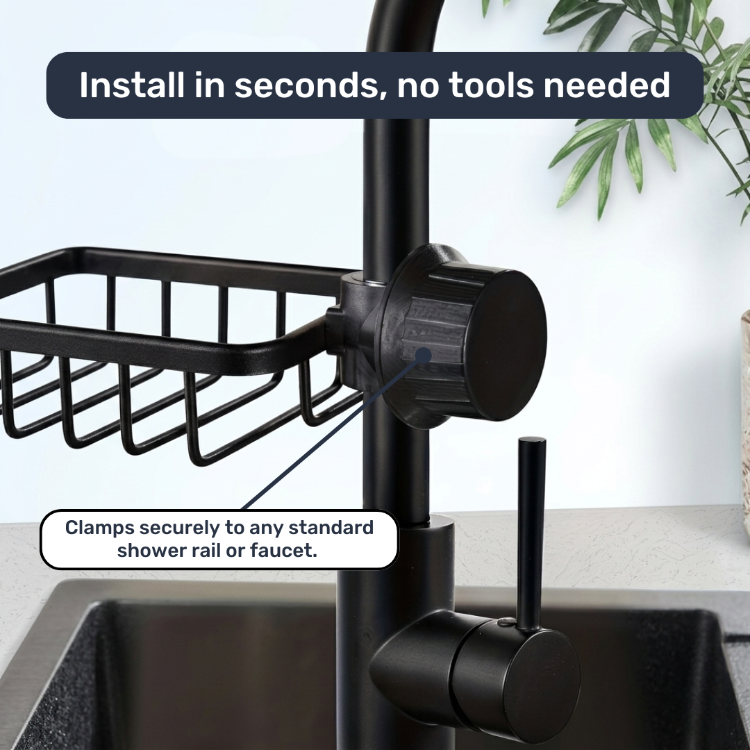 Shower Rail Caddy